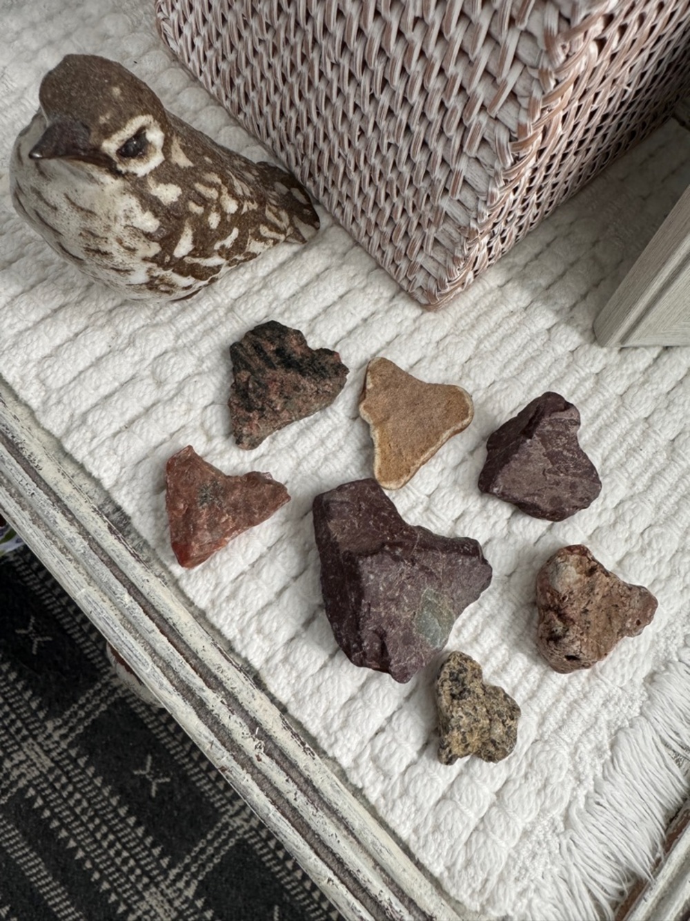 Heart-Shaped Natural Rock Lot - Earth Tone Collection